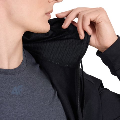 Bluza męska 4F FNK M654 głęboka czerń 4FWMM00TFSWM654 20S