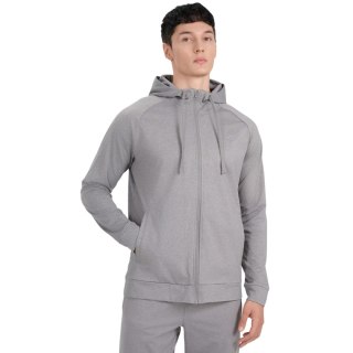 Bluza męska 4F FNK M654 szary melanż 4FWMM00TFSWM654 25M