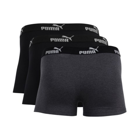 Bokserki męskie Puma 3-pack szare, czarne, 100003547 3730/002 020