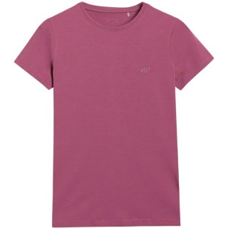 Koszulka damska 4F F2439 burgund 4FWAW25TTSHF2439 60S