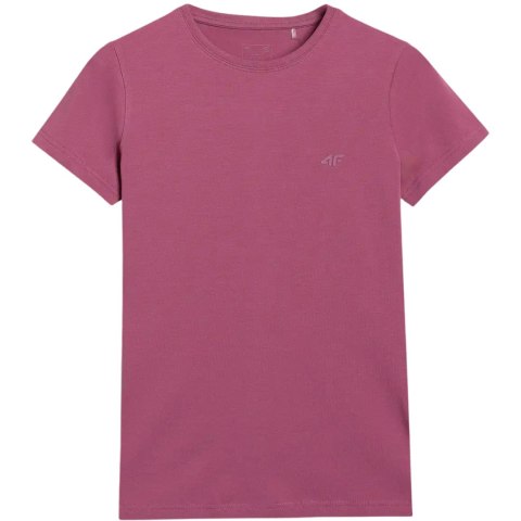 Koszulka damska 4F F2439 burgund 4FWAW25TTSHF2439 60S