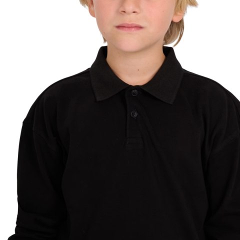 Koszulka dla chłopca longsleeve 4F M483 głęboka czerń 4FJWAW25TLONM483 20S