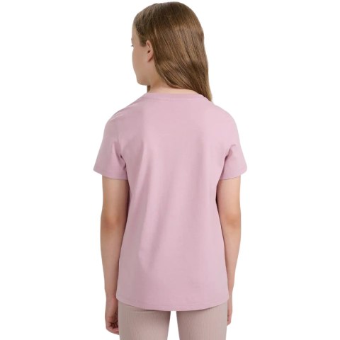 Koszulka dla dziewczynki 4F F2397 jasny róż 4FJWAW25TTSHF2397 56S