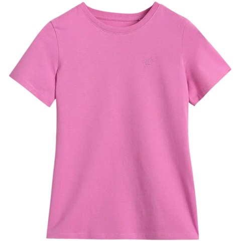 Koszulka dla dziewczynki 4F F2397 różowa 4FJWAW25TTSHF2397 54S