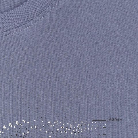 Koszulka męska 4F M2359 denim 4FWAW25TTSHM2359 32S