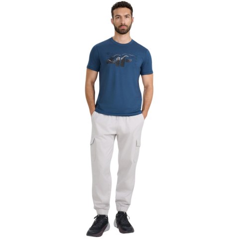 Koszulka męska 4F M2359 morska zieleń 4FWAW25TTSHM2359 46S