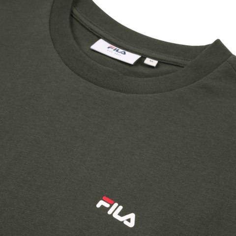 Koszulka męska Fila Laas Regular Tee khaki FAM0874 60081