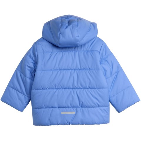 Kurtka dla dzieci adidas Essentials 3-Stripes niebieska JL7464
