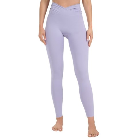 Legginsy damskie 4F FNK F369 jasny fiolet 4FWAW25TFTIF369 34S