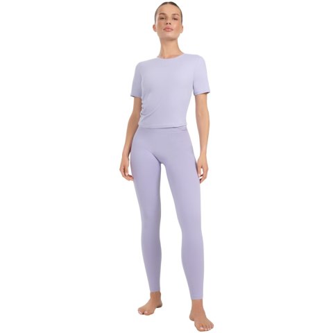 Legginsy damskie 4F FNK F369 jasny fiolet 4FWAW25TFTIF369 34S
