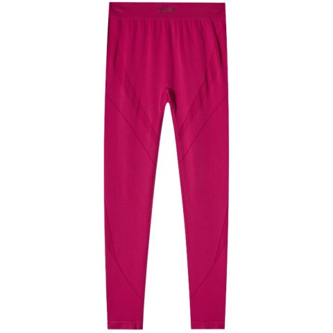 Legginsy damskie 4F FNK F389 burgund 4FRAW24TFTIF389 60S