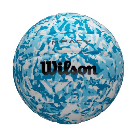 Piłka siatkowa Wilson Impact Gen Green VB niebiesko-biała WV2000801XBOF