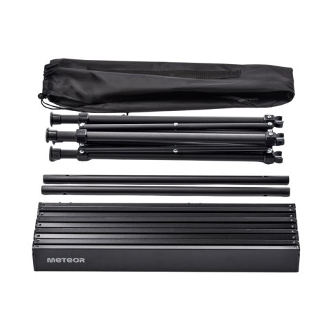 Stół składany Meteor Bankada czarny 16933