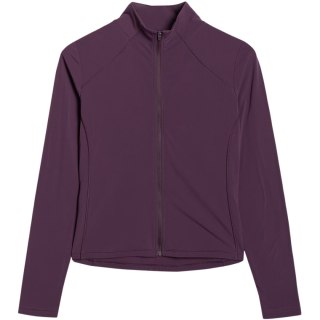 Bluza damska 4F F1873 ciemny fiolet 4FWAW25TSWSF1873 50S
