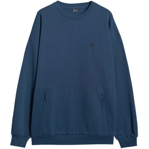 Bluza męska 4F M1924 denim 4FWAW25TSWSM1924 32S