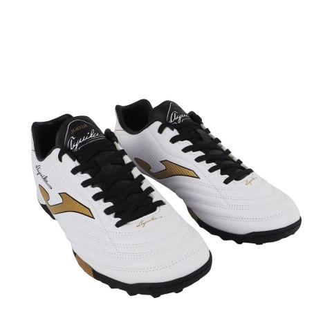 Buty piłkarskie Joma Aguila 2502 Turf biało-złote AGUW2502TF