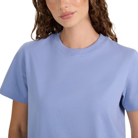 Koszulka damska 4F F2970 denim 4FWAW25TTSHF2970 32S
