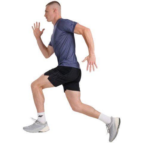 Koszulka męska 4F FNK M1499 niebieska 4FWAW25TFTSM1499 33S