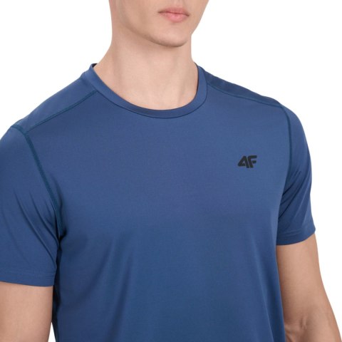 Koszulka męska 4F FNK M1521 denim 4FWAW25TFTSM1521 32S