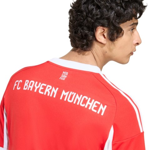 Koszulka męska adidas FC Bayern 25/26 Home czerwona JJ2137