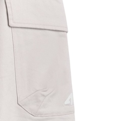 Spodnie męskie 4F CAS M1210 chłodny jasny szary 4FWAW25TTROM1210 27S