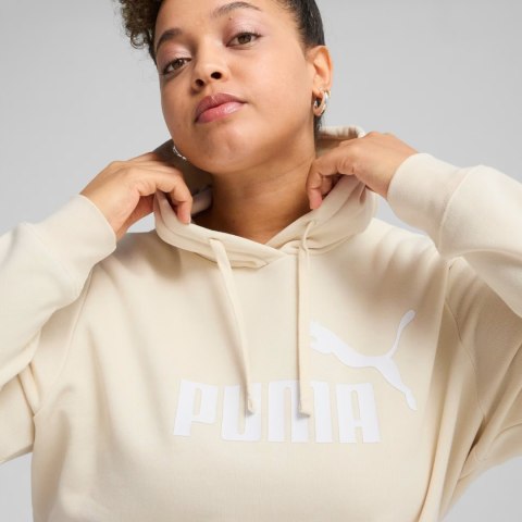 Bluza damska Puma ESS No.1 Logo Hoodie FL kremowa 682389 87