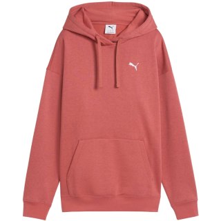 Bluza damska Puma ESS Relaxed Hoodie FL czerwona 684976 60