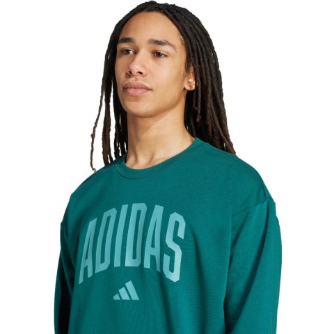 Bluza męska adidas Collegiate Sweat zielona JM1733