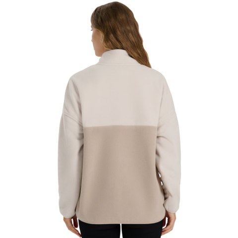 Bluza polarowa damska 4F F421 kremowa 4FWAW25TFLEF42112S