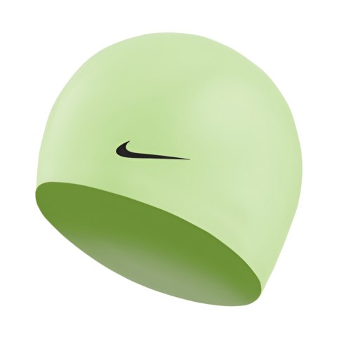 Czepek pływacki Nike Solid Silicone Barely Volt zielony 93060-740 OS