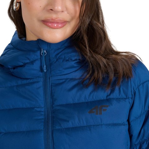 Kurtka damska pikowana 4F F580 ciemny granat 4FWAW25TDJAF580 30S