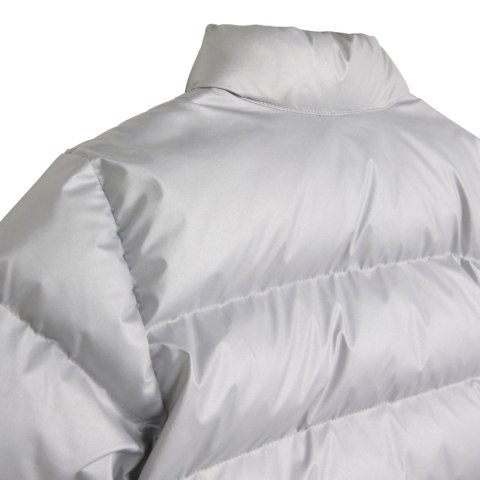 Kurtka dla dzieci adidas Synthetic Down Glam srebrna JM8870