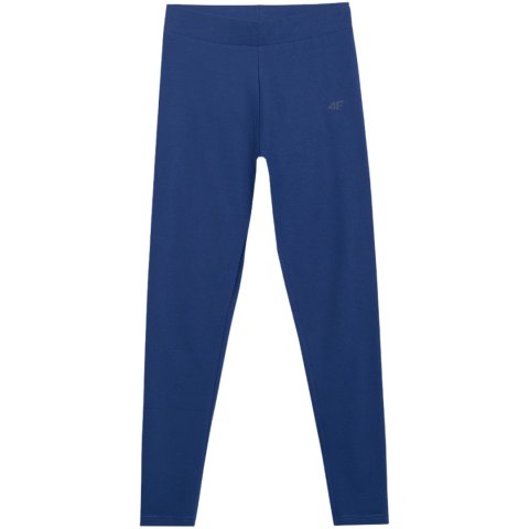 Legginsy damskie 4F CAS F195 granatowe 4FWMM00TTIGF195 031S