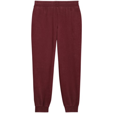 Spodnie damskie Puma ESS Elevated Comfort Wash Sweatpants bordowe 688104 96