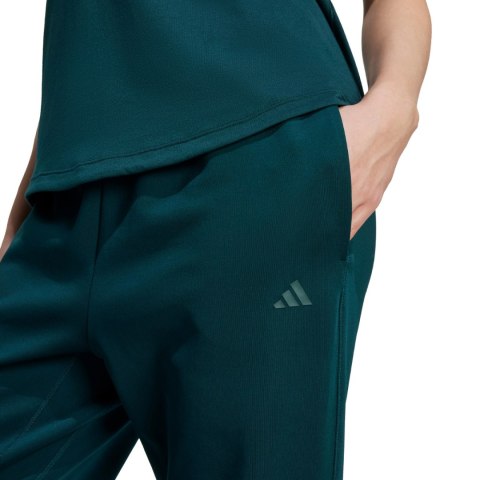 Spodnie damskie adidas Yoga Essentials zielone JY2812