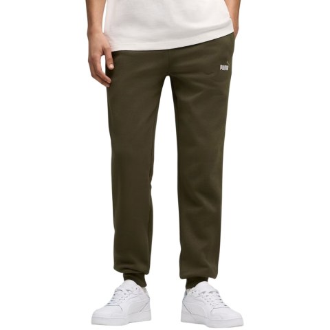 Spodnie męskie Puma ESS 2 Color No.1 Logo oliwkowe 684713 70