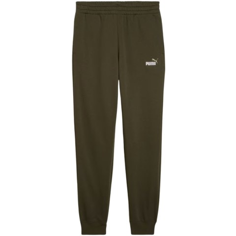 Spodnie męskie Puma ESS 2 Color No.1 Logo oliwkowe 684713 70