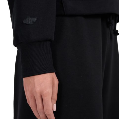 Bluza damska 4F F1889 głęboka czerń 4FWAW25TSWSF1889 20S