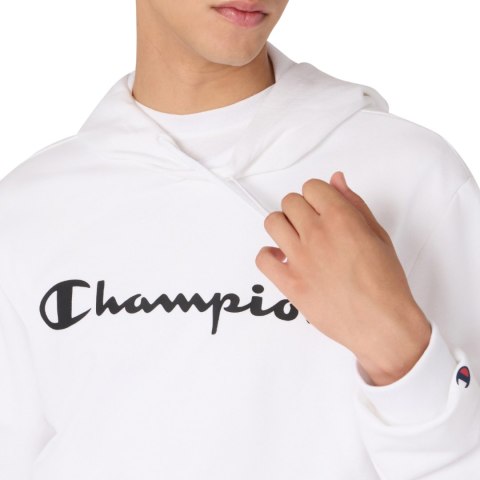Bluza męska Champion Hooded Sweatshirt biała 221917 WW001