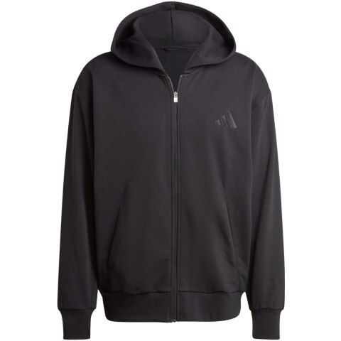 Bluza męska adidas All Szn Fleece Full-Zip Hoodie czarna IX1249