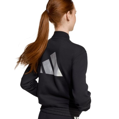 Dres dla dzieci adidas Junior Girls Glam Tracksuit czarny JL7474