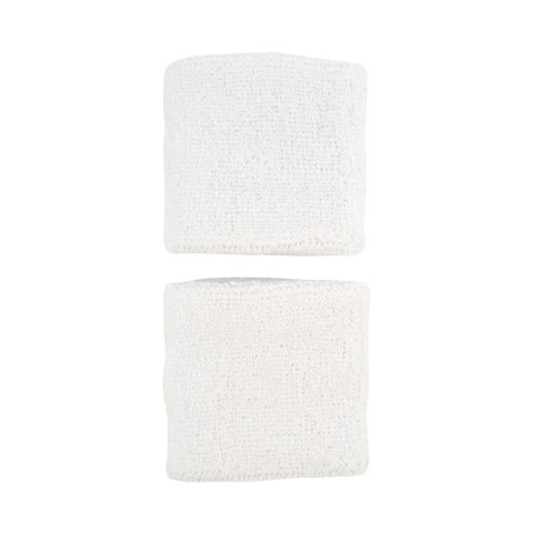 Frotki na rękę Nike Swoosh Wristbands 2 szt. białe N1012405101OS