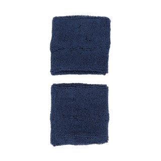 Frotki na rękę Nike Swoosh Wristbands 2 szt. granatowe N1012405463OS