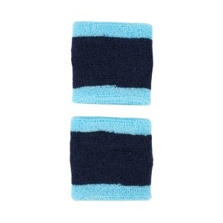 Frotki na rękę Nike Swoosh Wristbands 2 szt. granatowo-niebieskie N1012405403OS