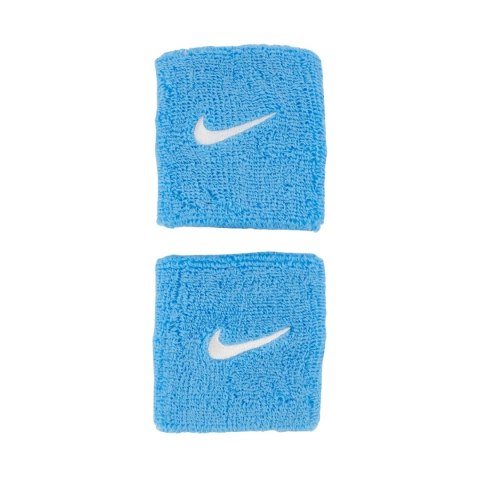 Frotki na rękę Nike Swoosh Wristbands 2 szt. jasnoniebieskie N1012405409OS