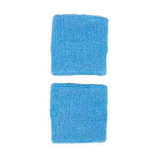 Frotki na rękę Nike Swoosh Wristbands 2 szt. jasnoniebieskie N1012405409OS