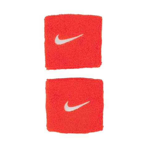 Frotki na rękę Nike Swoosh Wristbands 2 szt. pomarańczowe N1012405802OS