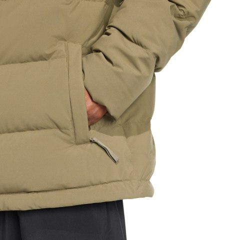 Kurtka męska adidas Helionic Climawarm Hoodie oliwkowa JX0580