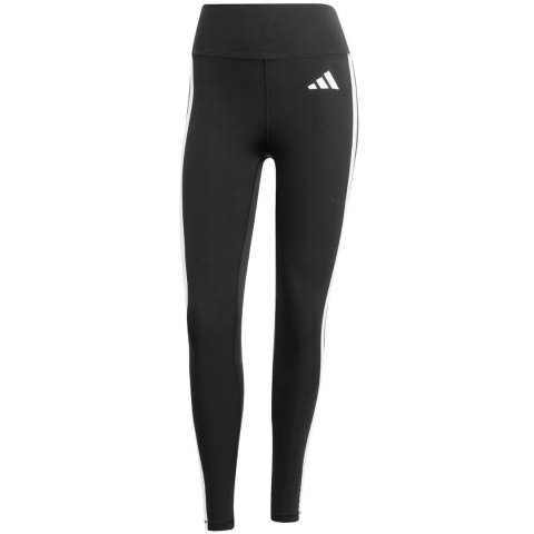 Legginsy damskie adidas Optime Essentials 3-Stripes 7/8 czarne JD6545