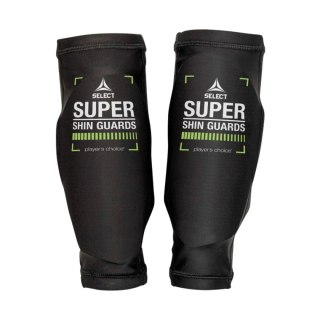 Ochraniacze piłkarskie Select Super v25 zielono-czarne 18876